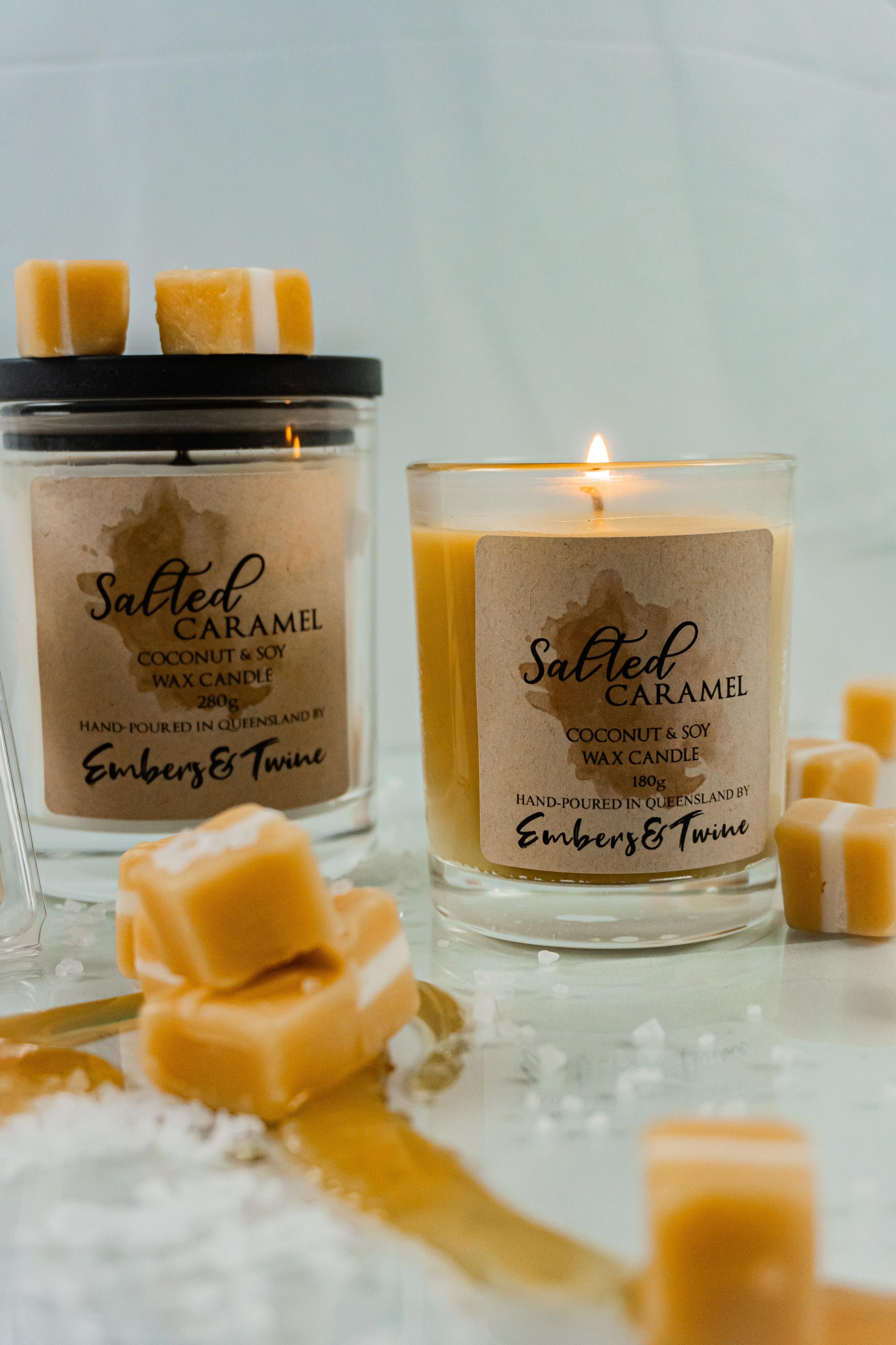 Salted Caramel Candle Embers Twine